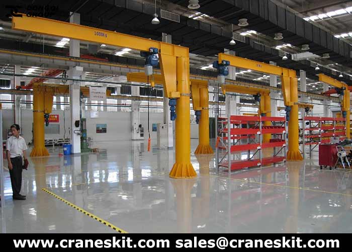 column mounted handling systems jib crane 