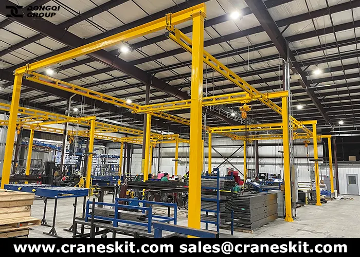 2 ton KBK crane for sale to Australia