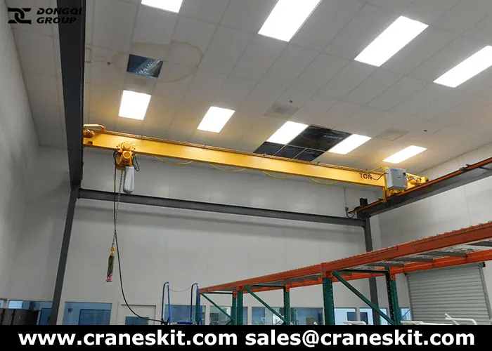 1 ton monorail crane for sale to America