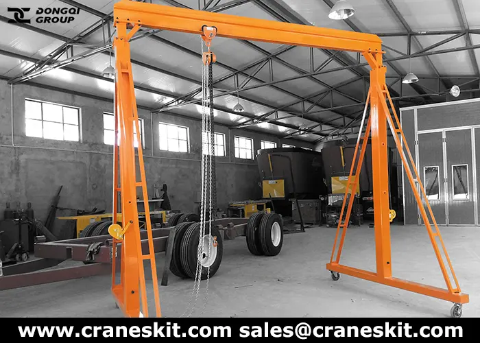 portable gantry crane for sale - DQCRANES