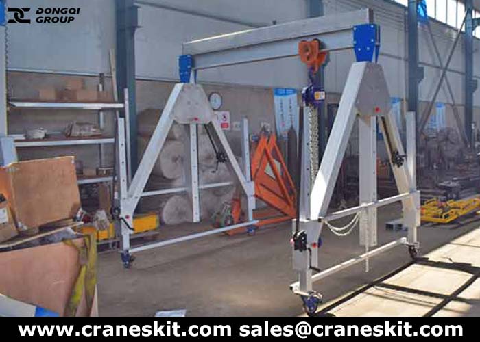folding aluminum gantry crane for sale UK