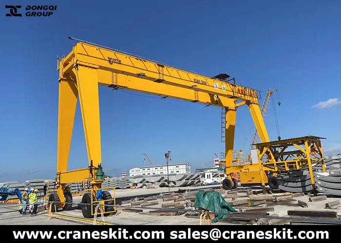 30 ton RTG crane for sale from DQCRANES