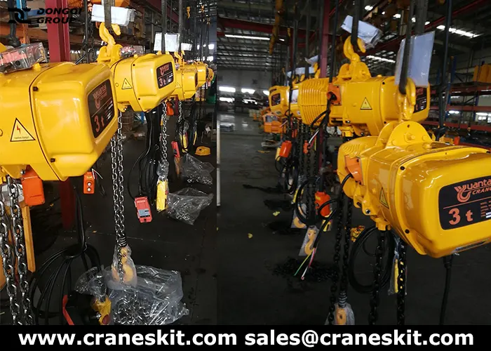 3 ton hoist gantry crane for sale to canada