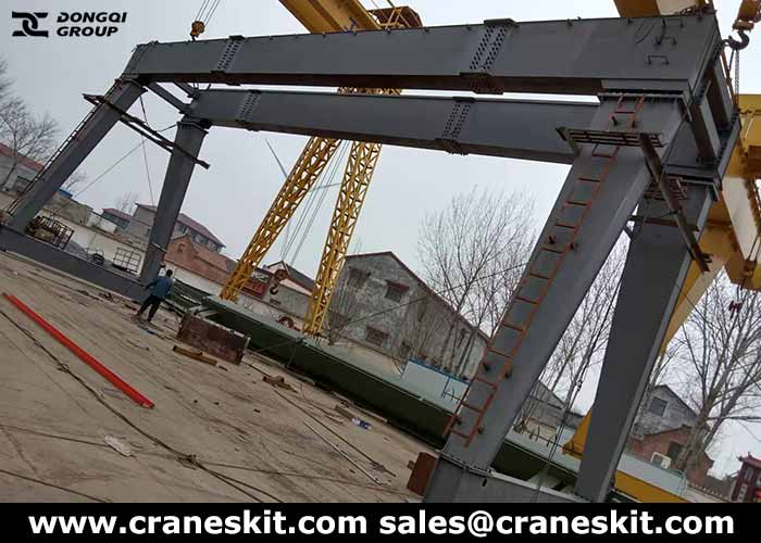30 Ton Rubber Tyred Gantry Crane Assembly