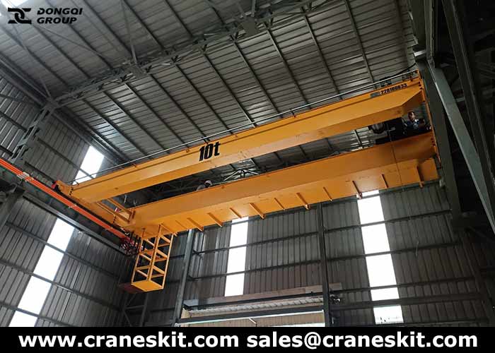 10 ton overhead crane for sale to Bangladesh