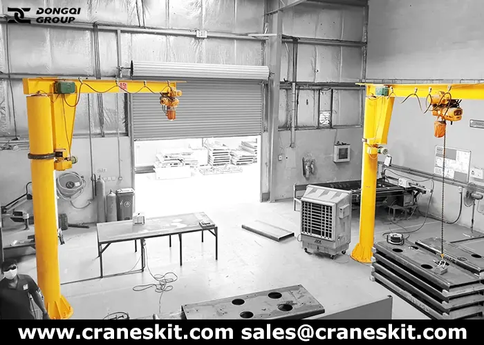 500kg free standing jib crane for sale Australia