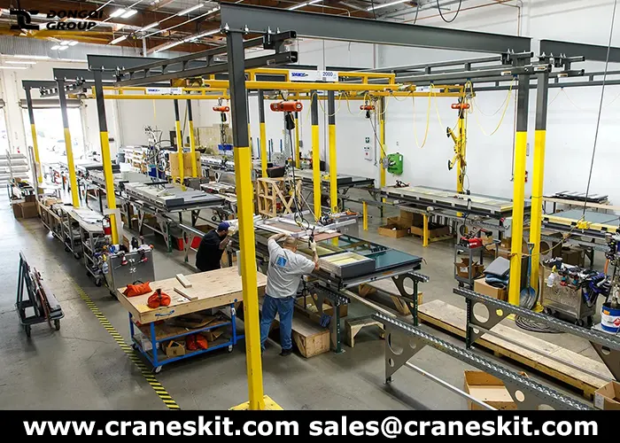 2 ton workstation crane for sale to Canada