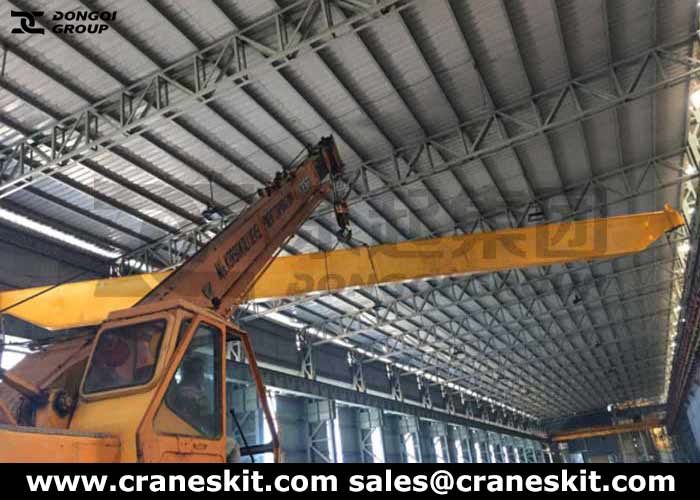 how to install bridge crane safely