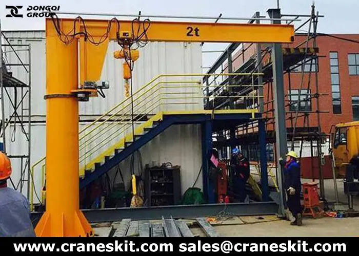 2 ton jib crane supplier in Saudi Arabia