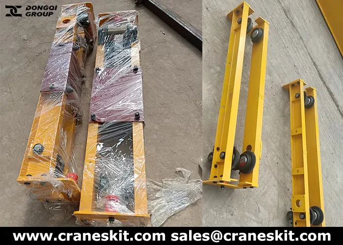 5 ton underhung overhead crane for sale to Canada