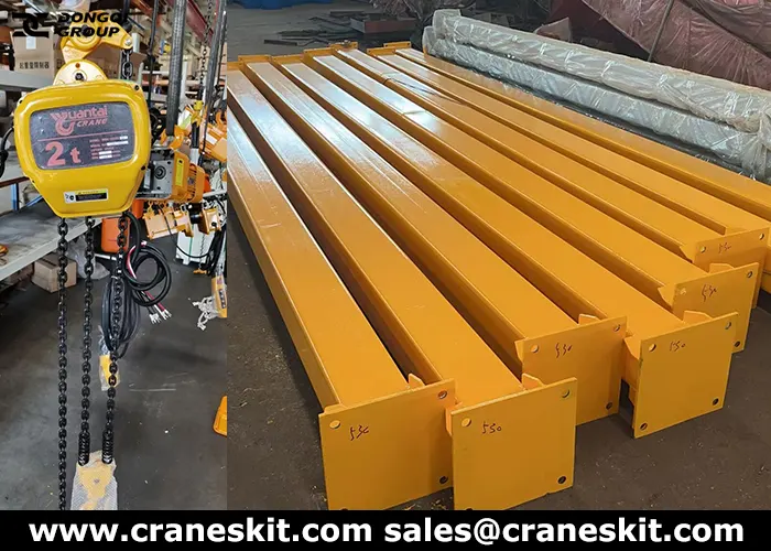 2 ton KBK light crane for sale to Australia