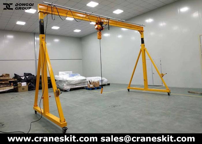 Portable Gantry Crane for Sale to Mexico