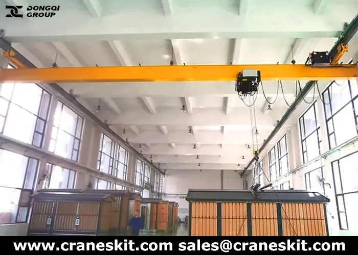 5 ton FEM underhung crane for sale to Canada