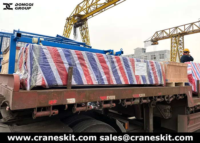 10 ton overhead crane exported to Jamaica