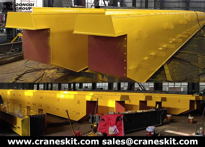 10 ton overhead crane for steel handling outdoor