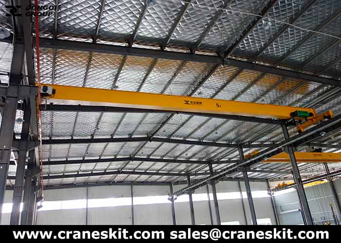 5 ton European overhead crane for sale Uzbekistan