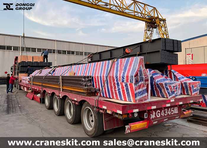 1 ton overhead crane package and deliver to usa