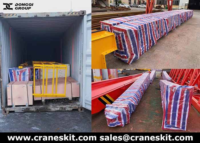 FEM standard 40 ton gantry crane exported to Kenya