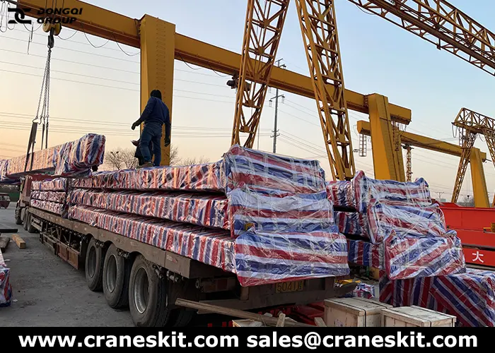 35 ton European gantry crane exported to Angola