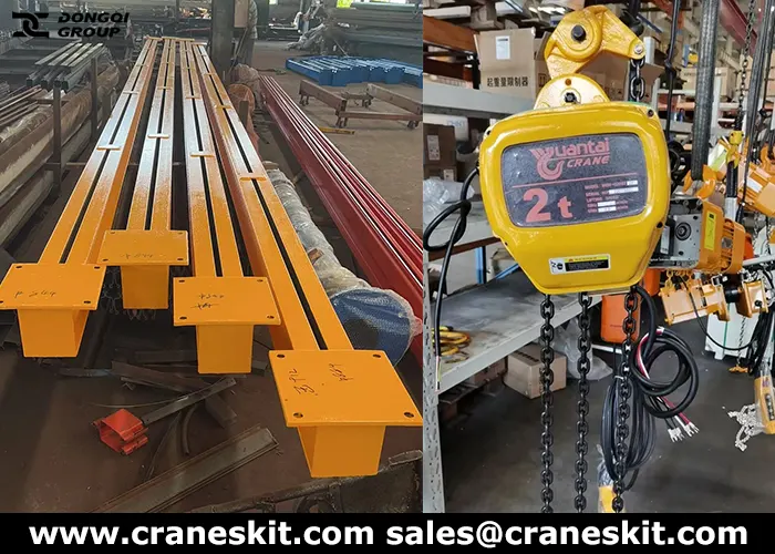 2 ton kbk crane production for workstation in canada