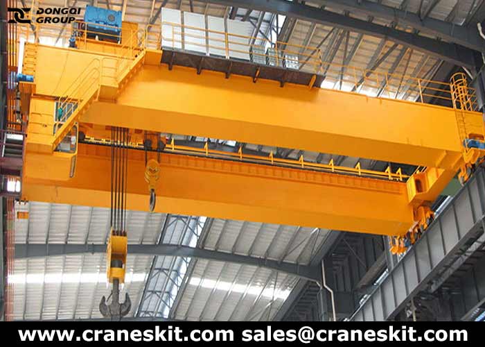 120 ton heavy duty overhead crane for Kazakhstan mining industry