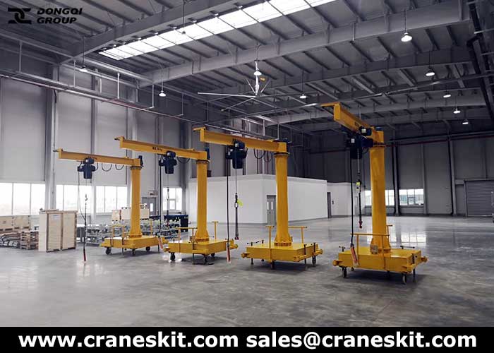 portable jib crane for sale to philippines