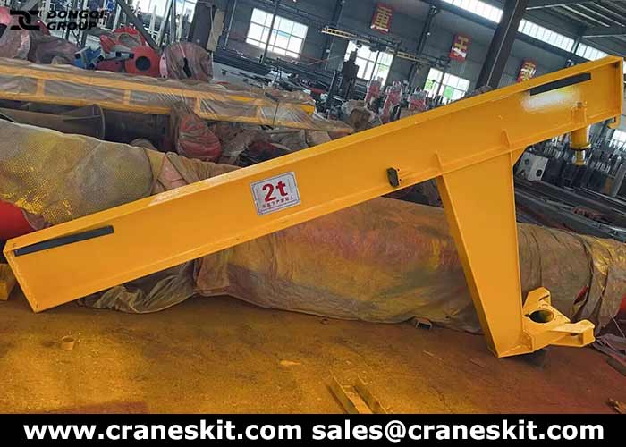 2 ton mobile jib crane for sale UAE