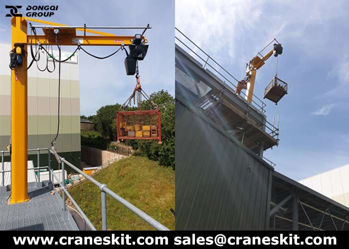 500kg jib crane for sale to Australia