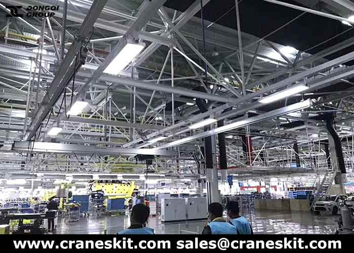 kbk crane system for automotive industry