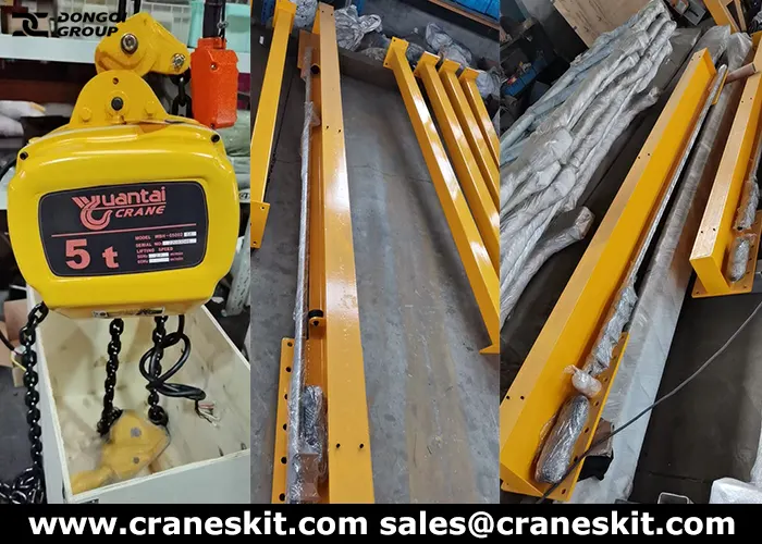 5 ton mobile gantry crane exported to Australia