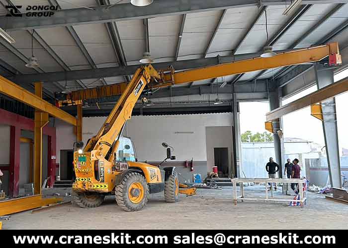 FEM crane 5 ton overhead crane installed in UAE