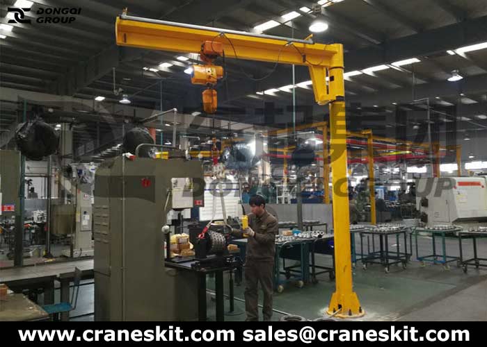 jib crane design for contributing to workplace safety