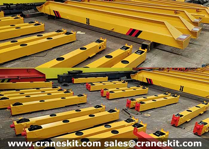 1 ton overhead crane production for client in america