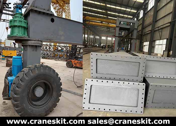 production of 30 ton RTG crane to Singapore