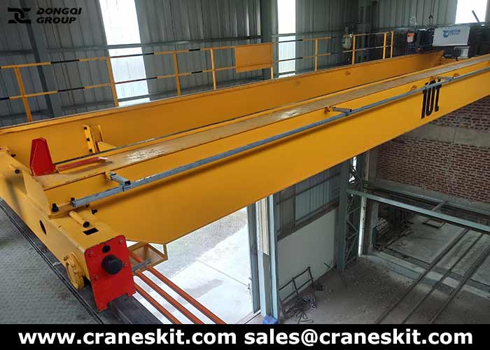 10 ton european overhead crane installed in Bangladesh