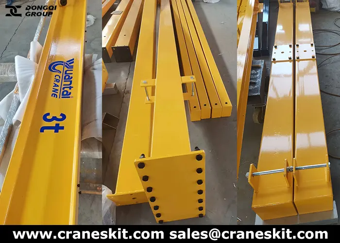 3 ton portable gantry crane to Saudi Arabia