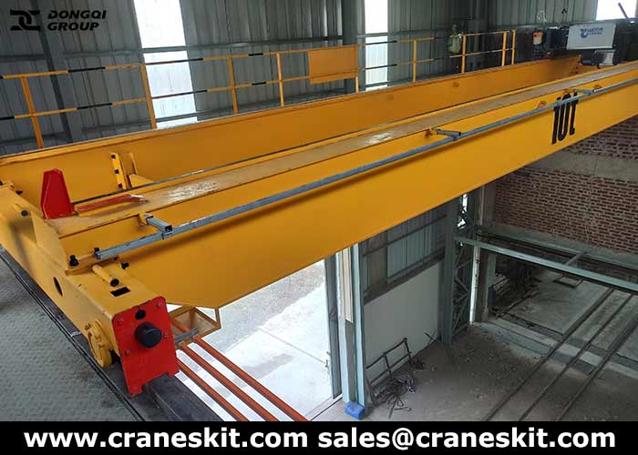 European standard 10 ton overhead crane for sale Myanmar