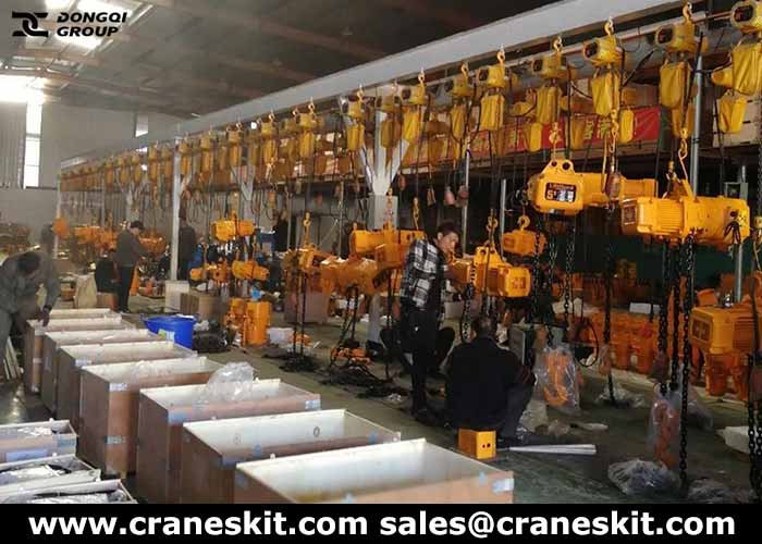 electric chain hoist supplier in China