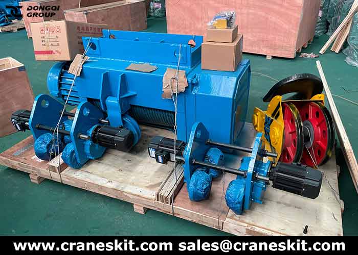 electric hoist with trolley for sale
