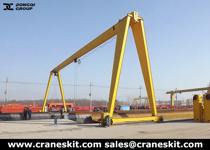 1 ton electric hoist for railway construction in UAE