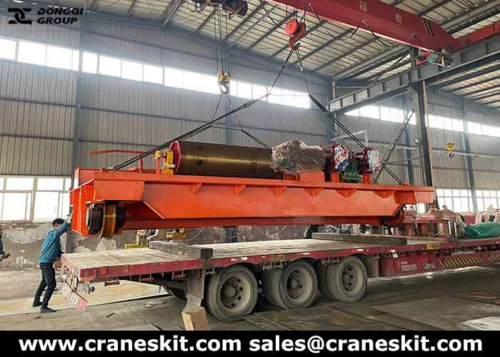 120 ton heavy duty overhead crane for mining industry