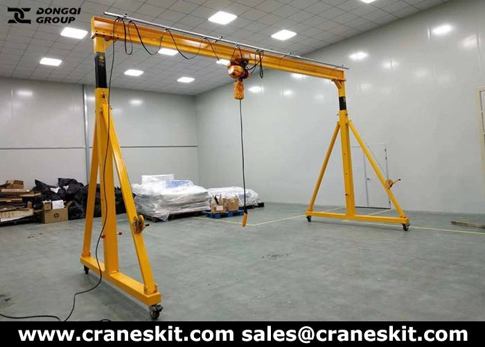 portable gantry crane for sale to Australia