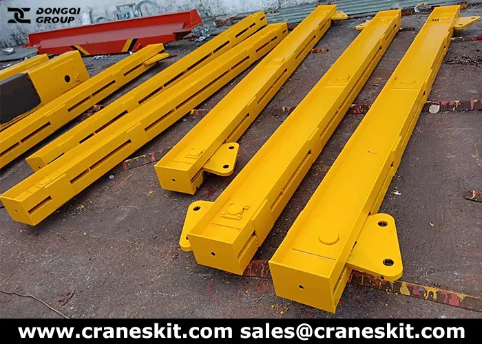 10 ton underslung crane to Nigeria end carriages production