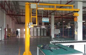 JIB Cranes - Pillar Mounted Jib Crane Manufacturer