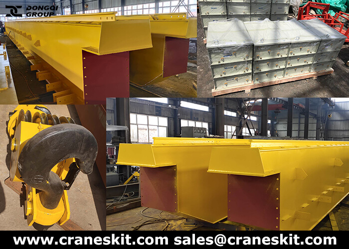 heavy duty double girder steel mill cranes production