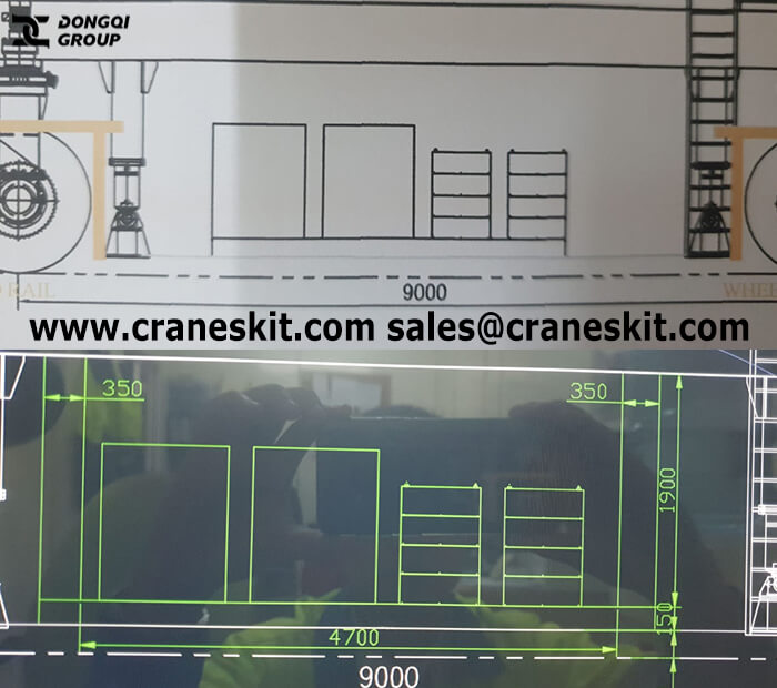 100 ton RTG crane design