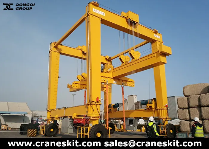 Spreaders for Rubber Tyred Gantry Cranes