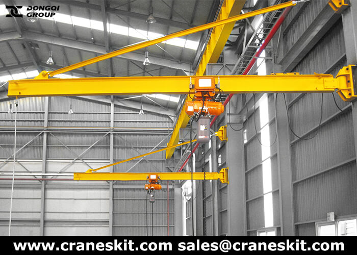 2 ton wall mounted jib crane for sale to Kenya