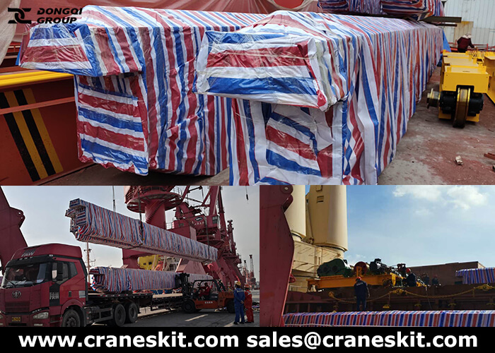 heavy duty steel mill cranes package and delivery