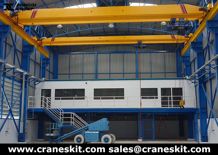 5 ton overhead travelling crane for sale to Uruguay